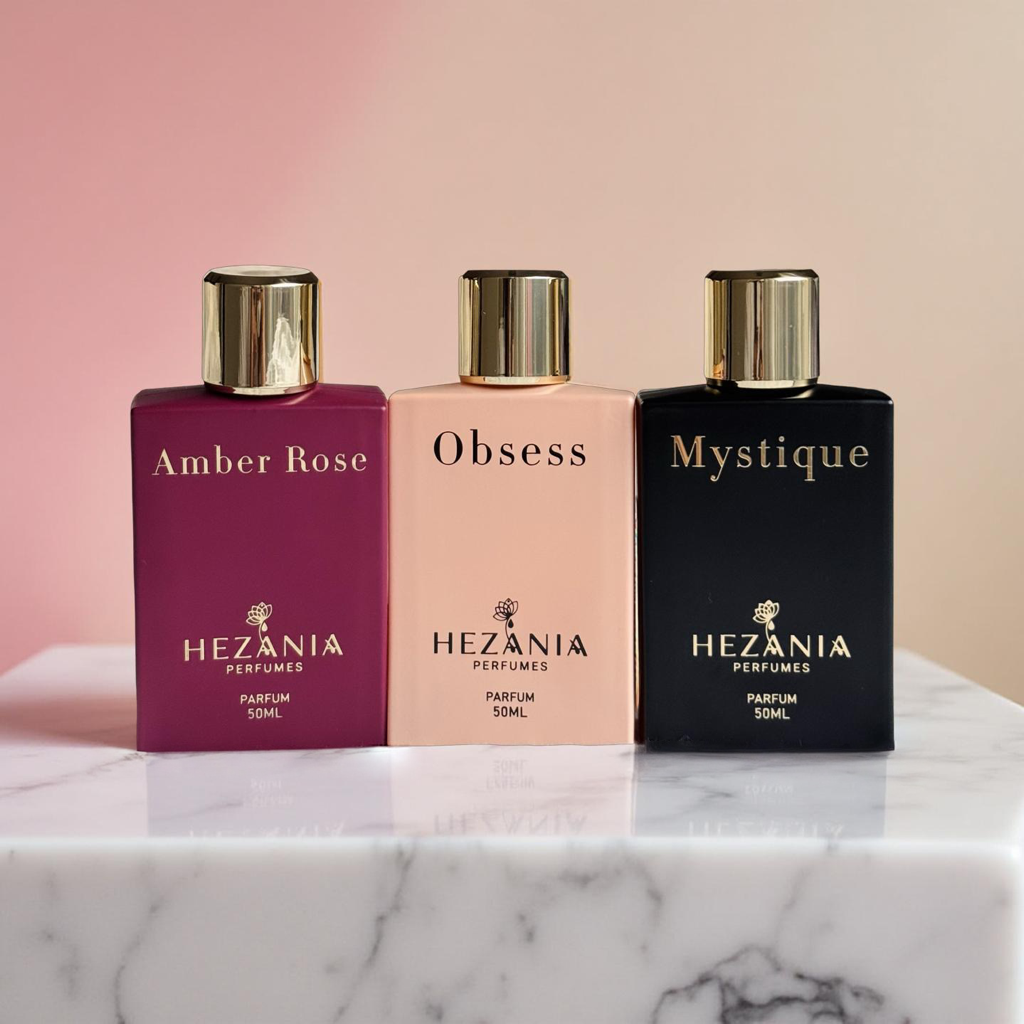 TRIO SET (Mystique + Obsess + Amber rose)